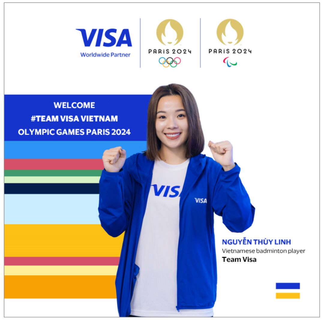Ngôi sao cầu lông Việt Nam góp mặt với vai trò thành viên Team Visa tại Thế vận hội mùa hè Olympic Paris 2024